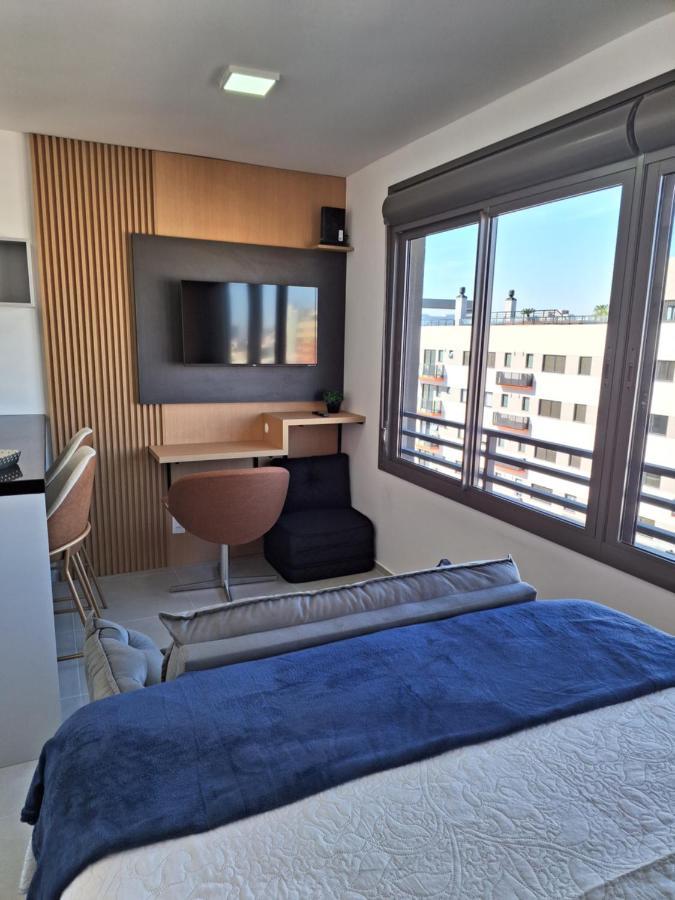 Lindo Studio Novo No Jp Redencao - Rofftop Com Vista Espetacular ปอร์โตอัลเลเกร ภายนอก รูปภาพ