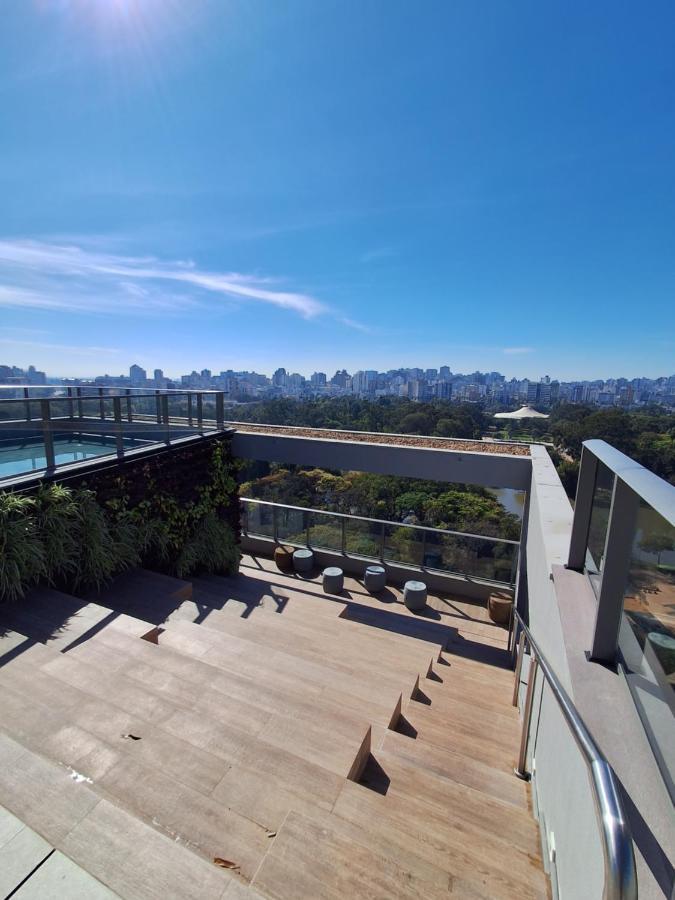 Lindo Studio Novo No Jp Redencao - Rofftop Com Vista Espetacular ปอร์โตอัลเลเกร ภายนอก รูปภาพ