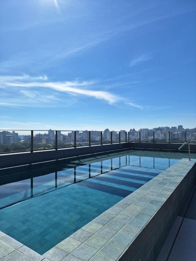 Lindo Studio Novo No Jp Redencao - Rofftop Com Vista Espetacular ปอร์โตอัลเลเกร ภายนอก รูปภาพ